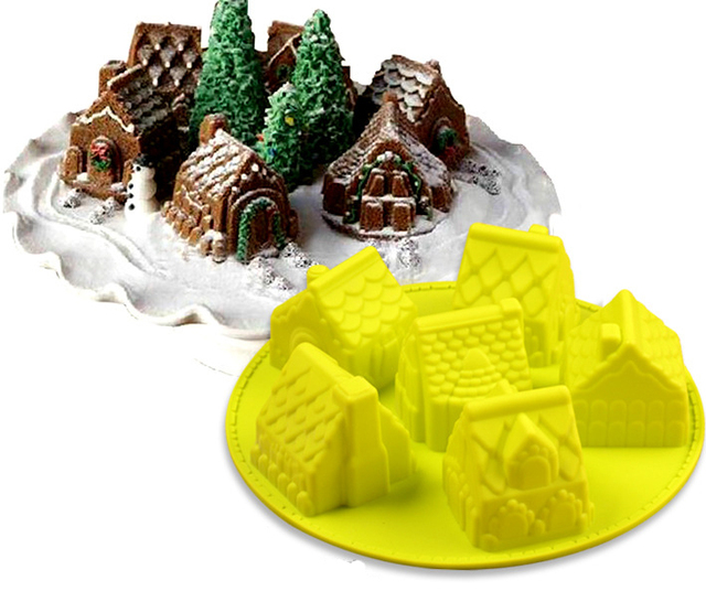 3d-mini-houses-cake-mold-gingerbread-houses-silicone-cake-mold-baking